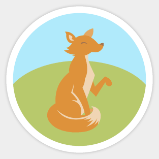 Foxy II Sticker